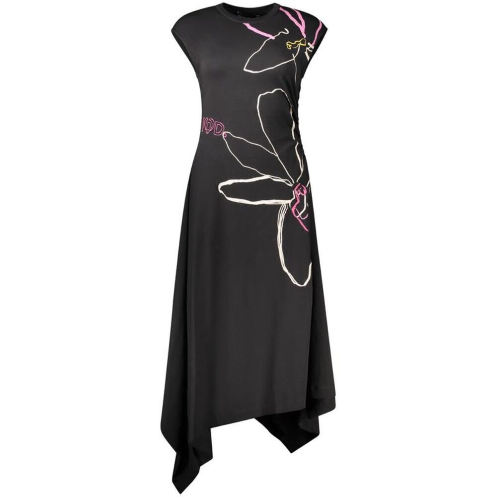 Desigual Nero Cotton Women's Women's Dress